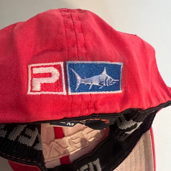 Pelagic Hat Baseball Cap Dad Hat Red Flex Fit Medium/Small Outdoors Mens - Picture 6 of 7